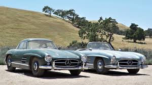 That made the 300 sl the fastest production car of its day. Revealed 1955 Mercedes Benz 300 Sl Gullwing 1957 Mercedes Benz 300 Sl Roadster Youtube