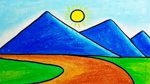 Salah satu cara menggambar pemandangan alam yang mudah adalah dengan terlebih dahulu menggambar melalui sketsa atau setidaknya menggunakan sketsa pemandangan alam. Cara Menggambar Pemandangan Alam Gunung Yang Paling Mudah Untuk Ditiru Menggambar Pemandangan Mudah Youtube