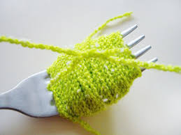 Je Tente Le Pompon Fourchette Rock My Laine