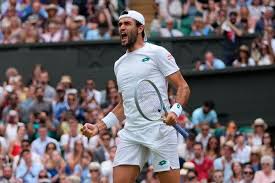 Novak djokovic took a giant step toward goat status sunday on the grass at wimbledon. F Mmyh Ypspqwm