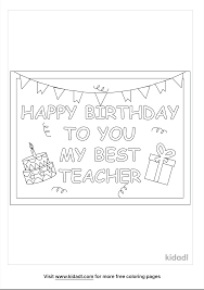 Worlds greatest teacher award coloring page! Happy Birthday For Teacher Coloring Pages Free Birthdays Coloring Pages Kidadl