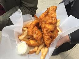 Fried Fish From The Alabama Fish Bar Food Truck Why Is It So Freakin Good Food Bars Recipes Food And Drink