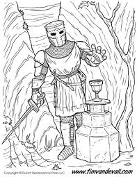 Click on the free castle colour page you would like to print, if you print them all you can make your own. Knight Coloring Page Tim S Printables