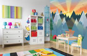 Browse wallpaper for nursery rooms and kids' rooms here at project nursery. Creating A Gender Neutral Kid S Room Wallsauce Nz