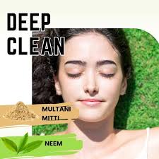 All Natural Deep Face Cleanser for Acne, Blemishes & Pigmentation