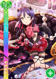 sonoda umi ur card 美しいアニメガール アニメ ラブ スクフェスur