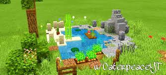 If you have ever wondered where to put a nearly caught fish, don't worry anymore, today i will show you how to make a beautiful pond. Tried Improving My Pond Design A Little And I Think It Turned Out Great Minecraft