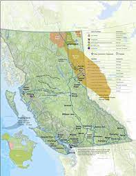 Bc Oil And Gas Map Map Of Current Lng Projects In British Columbia - Guardian