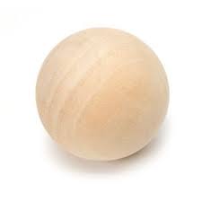 Unfinished Wooden Ball 2 5 Inch Sphere Wooden Crafts Arts And Crafts Supplies