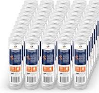 aquaboon herida cadena sedimentos cartucho de filtro de agua 10 "x 2.5"  para RO : Amazon.es: Hogar y cocina