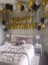 Que tú te molestes en ponerte en contacto con todos sus compañeros. Alles Gute Zum Geburtstag Fur Meinen Freund Surprisegiftsforhim Birthday Surprise Boyfriend Birthday Surprises For Him Birthday Room Surprise