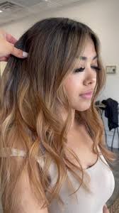Rich Honey Caramel Balayage Transformation