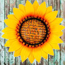 Buy Metal Sunflower Wall Decor Yellow Outdoor Metal Flower Wall Art For Home Garden Office Outdoor Fall Decoration 3d Floral Fence Decor Indoor Living Room Wall Decoration Online In Hungary B08ftfczxk