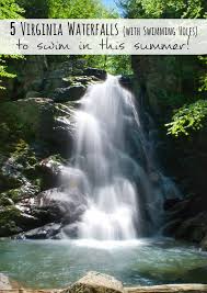 5 Virginia Waterfalls With Swimming Holes To Swim In This Summer Www Appalachianlove Com Virginia Waterfalls Hiking In Virginia East Coast Travel