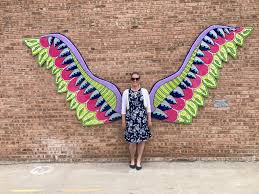 The Junior DDA program, in partnership with the Charlevoix Public Schools  and the City of Charlevoix, worked with alumni artists and the current arts  class to create three murals that are currently