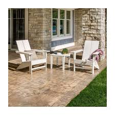 Moore Polywood Adirondack Chair White Project 62 In 2020 Polywood Adirondack Chairs Polywood Outdoor Furniture Patio