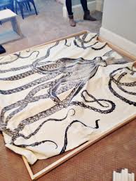 Diy Octopus Art Shower Curtain Art Diy Shower Curtain Diy Wall Decor