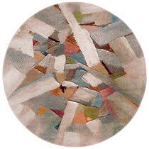 Made in belgium, this rug is constructed from viscose, an ultra. Mid Century Modern Round Area Rugs You Ll Love In 2021 Wayfair