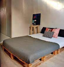 Get 2 sets of pallets, these are available at any recycling store. Build Bed Frames Themselves Diy Bed Frame From Euro Pallets Interior Design Ideas Avso Org