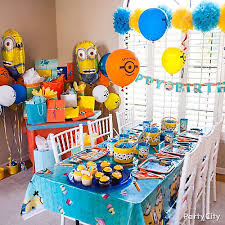 My oldest son is now 6 years old! Despicable Me Minions Party Ideas Party City