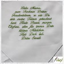 Hochzeit Besticktes Taschentuch Fur Mama Taschentucher Hochzeit Hochzeit Danke Und Geschenk Hochzeit