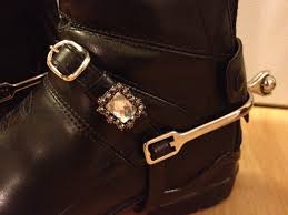Riding warehouse crew member, tatiana, shares how to do it! Review Spur Of The Moment Spur Straps Velvet Rider