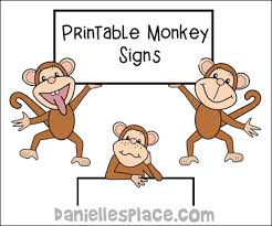 These monkey tutorials include crafts, games, printables for kids, sock monkeys, educational activities, party ideas as well as food recipes. Monkey Theme Crafts And Learning Activities For Kids