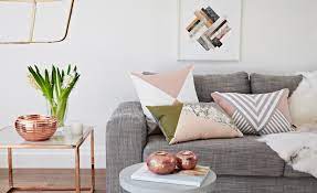 wohntrend kupfer haus deko innenarchitektur zimmer dekor ideen