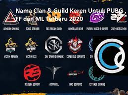 Game free fire sendiri menyediakan fitur guild agar sobat bisa menikmati keseruan dan kebersamaan saat bermain game free fire dengan player lain. Top 500 Nama Clan Keren Untuk Pubg Ff Coc Dan Ml Caraqu