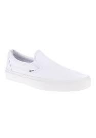 Size exchange possibility for 30 days. Vans Classic Slip Ons Weiss Planet Sports