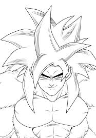 Goku Ssj4 Lineart Dragon Ball Super Artwork Dragon Ball Art Dragon Ball Artwork
