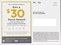 Get rewards with the old navy credit card. Expired Targeted Gap Old Navy Banana Republic Cardholders July August Offers 30 When You Spend 300 Doctor Of Credit