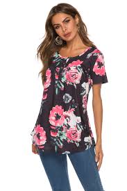 ❤ get the best tumblr backgrounds indie patterns on wallpaperset. Us Women Loose Casual Floral Print T Shirt Hipster Top Tumblr Summer Blouse Tee Ebay