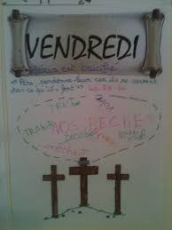 La Crucifixion Ecole Du Dimanche Vendredi Et Trahison