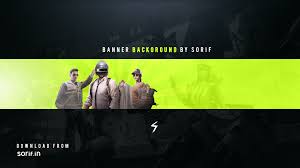 Adobe spark post is a web and ios based app that can be used to design beautiful youtube. Pubg Banner Background Download Gaming Banner Template No Text Hd Sorif