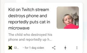 Dumb Kid Nearly Microwaved His Own Phone And Nearly His Cat Kidsarefuckingstupid