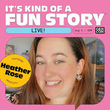 Its Official! I'll be playing the hilarious game It's Kind of a Fun Story  @itskindofafunstory LIVE at Gen Con with some of my amazing creator friends  hosted by the hilarious Grant Lyon!
