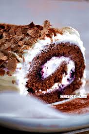 Buche Foret Noire Biscuit Roule Recette Biscuit Roule Foret Noire