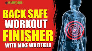 Back Safe Workout Finisher with Mike Whitfield