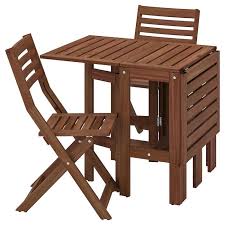 Well i have something to tell you about, i figured out a way to give life back to that old wood patio set! Patio Garden Furniture Ikea Acacia Folding Garden Chair Garden Furniture Folding Chairs Balcony Chair Home Garden