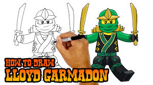 Stoere lego ninjago kleurplaten leuk voor kids nieuwe ninja. How To Draw Ninjago Lloyd Youtube