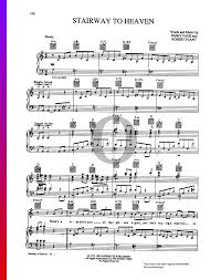 Stairway to heaven (лестница в небо) — led zeppelin. Stairway To Heaven Noten Klavier Gesang Gitarre Pdf Download Streamen Oktav
