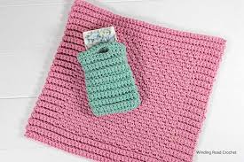 Not only do they keep the soap from slipping out of your hand, but the texture helps scrub all the dirt off. Crochet Soap Saver And Washcloth Free Crochet Pattern Winding Road Crochet