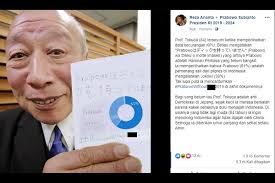 Dalam sebuah wawacara pada 2017, dia mengaku terjun ke sana. Hoaks Pemilu Pakai Foto Kakek Sugiono Editan Ini Gambar Aslinya Solopos Com