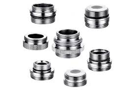 Kitchen faucet water hose adapter. 7 Pieces Faucet Adapter Kit Kitchen Sink Brass Aerator Adapter Male Female Faucet Adapter To Connect Garden Hose Water Filter Standard Hose Via Diverter Matt Blatt