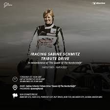 See more of sabine schmitz on facebook. Tonight At 19 30 Gmt Sabine Schmitz Tribute Drive On The Vln Gesamtstrecke Iracing