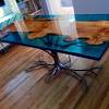 Solid wood solid coffee table. 1