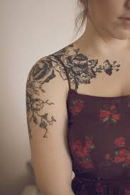 Black And White Vintage Style Flower Sleeve Tattoo The Tattoo Floral Tattoo Sleeve Tattoos Feminine Tattoos