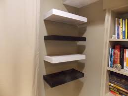 How To Stain Hang Floating Wood Shelves National Woodworking Month Minwax Blog