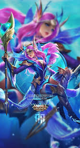 Wallpaper Phone Odette Mermaid Princess By Fachrifhr Mobile Legend Wallpaper Mermaid Wallpapers Hero Wallpaper